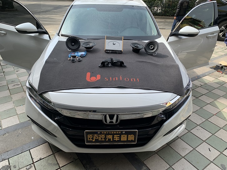 本田雅閣汽車音響改裝，隔音降噪，南昌原聲源汽車音響